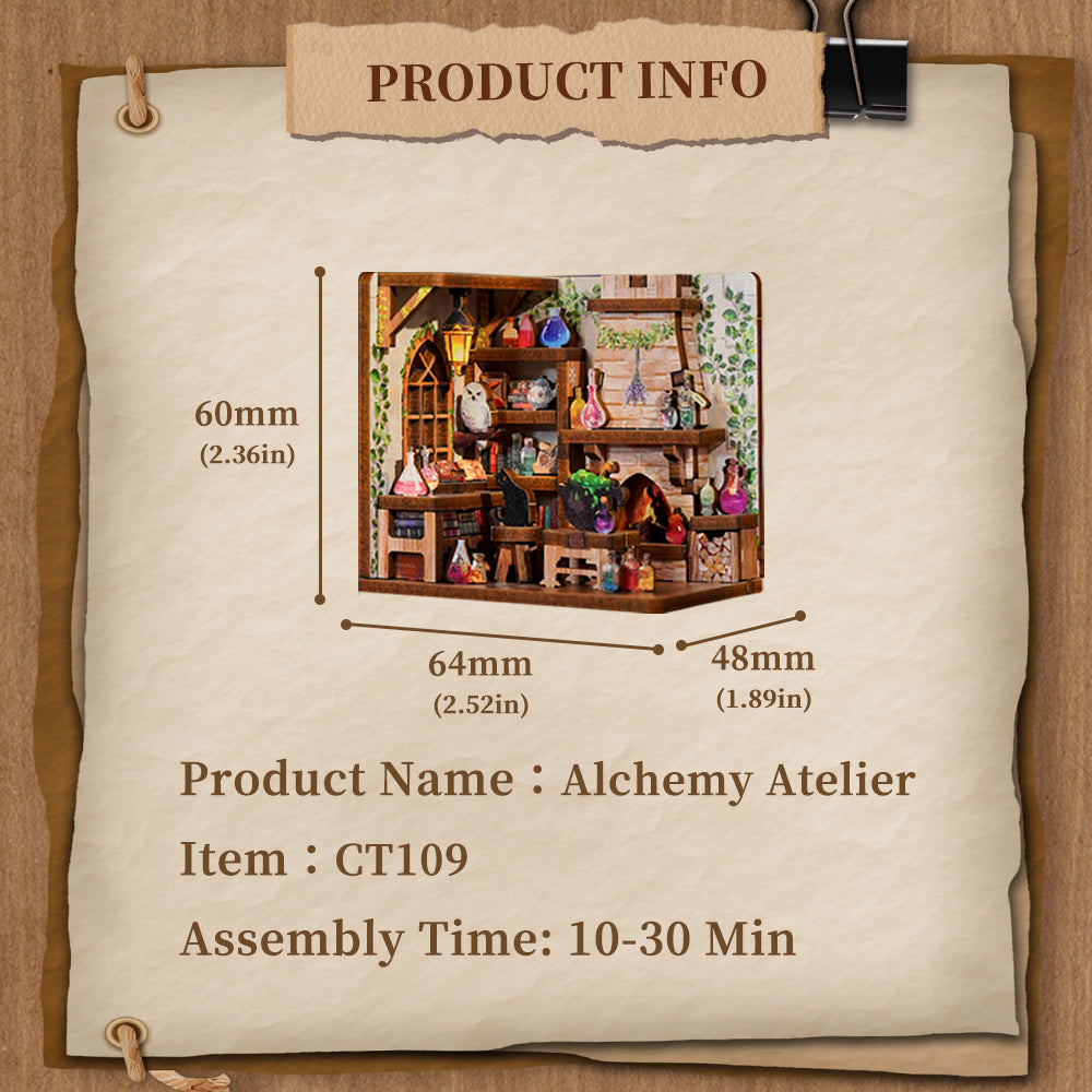 NEW! | Alchemy Atelier | DIY Mini Book Nook