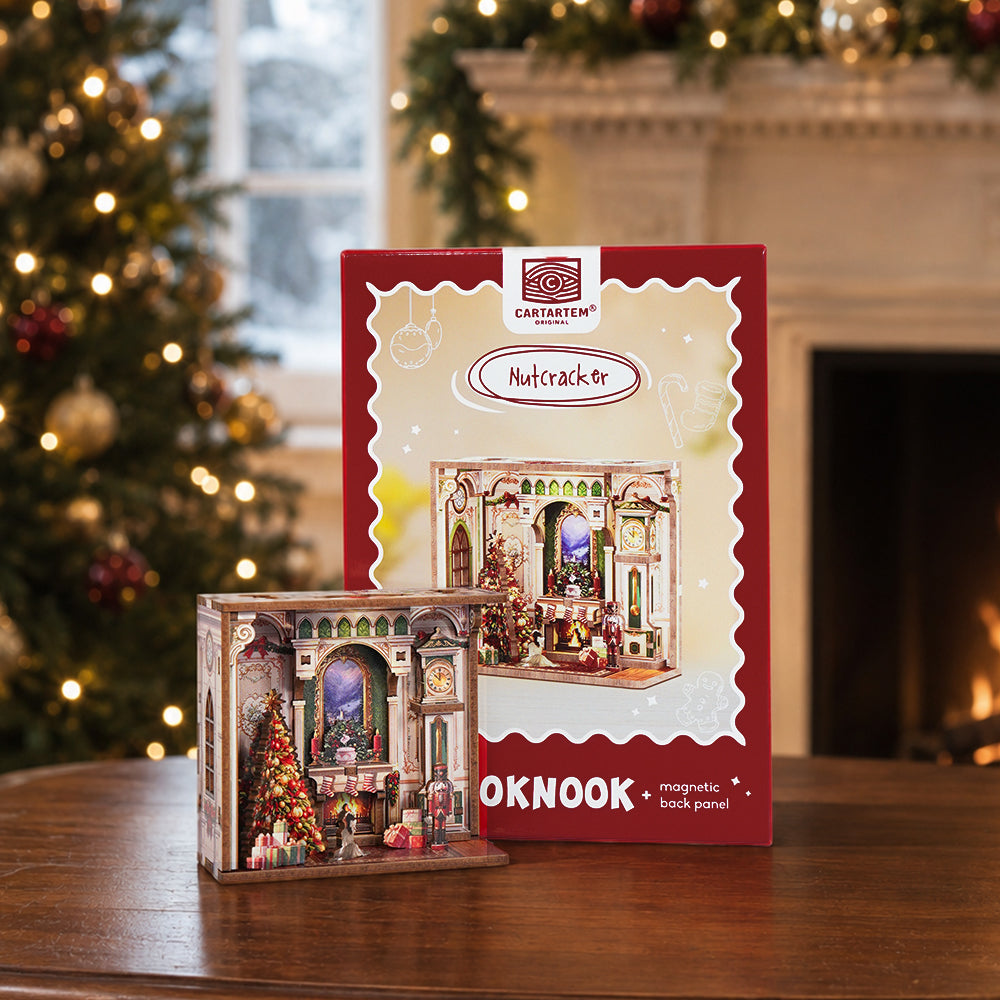 NEW! Christmas Limited | Nutcracker | DIY Mini Book Nook