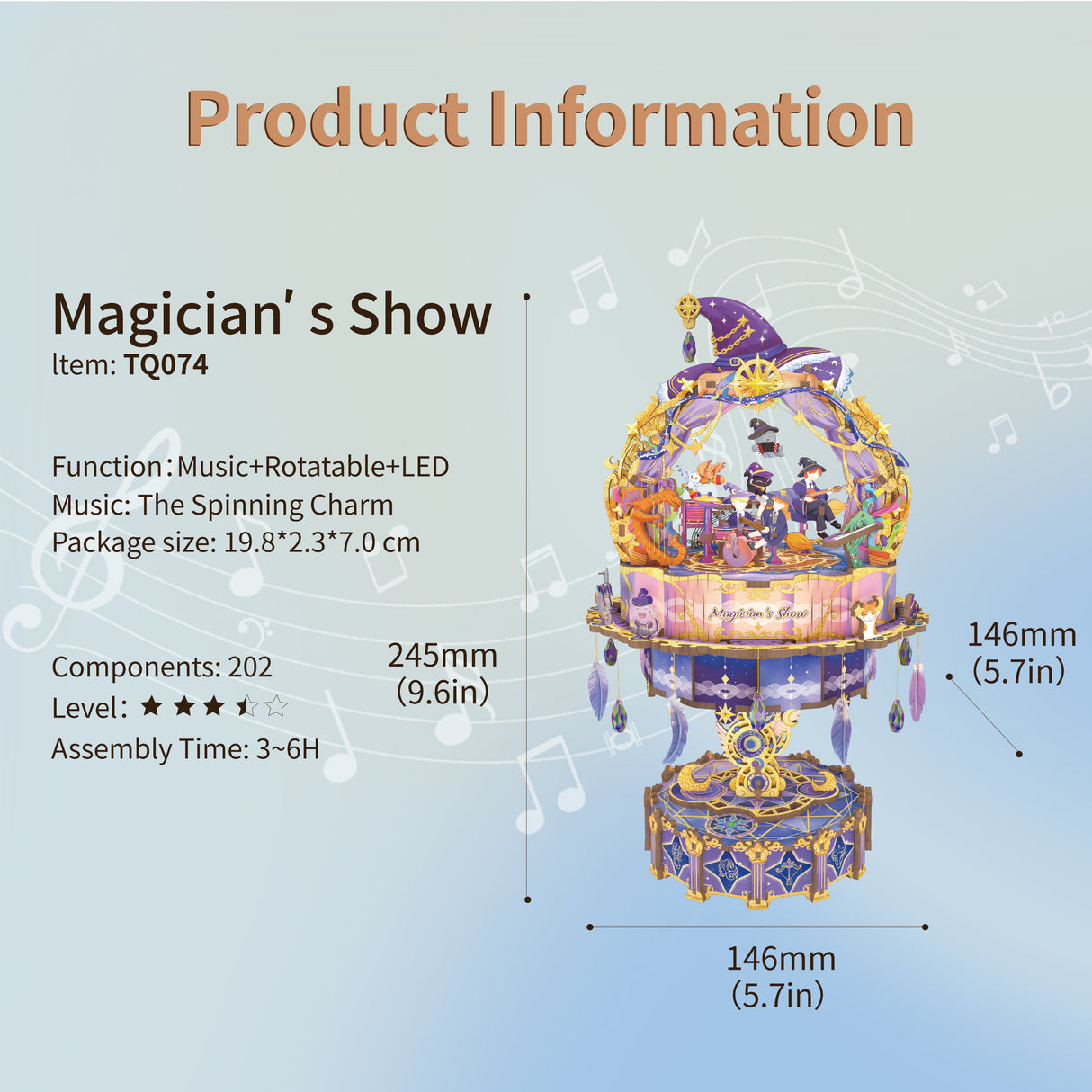 Magician's Show | Music Box | Tonecheer