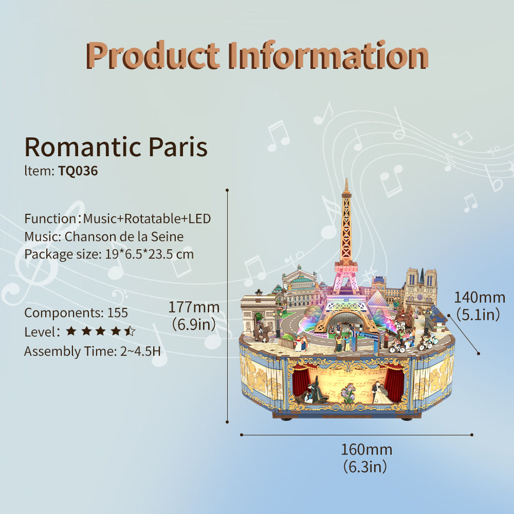Romantic Paris | Tonecheer