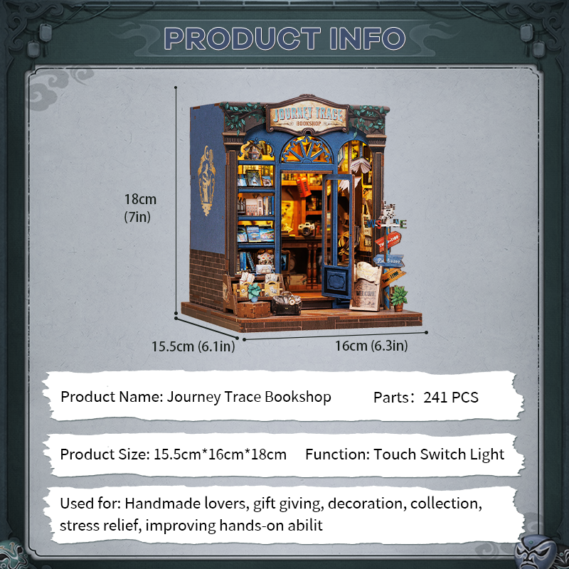Journey Trace Bookshop | Cutebee