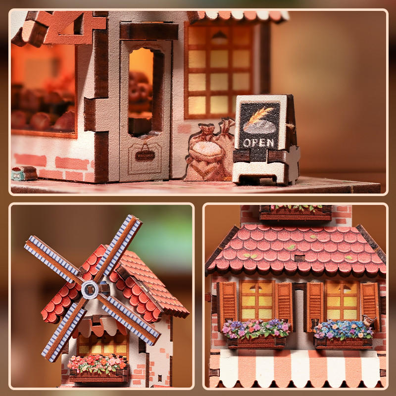 Mill Bakery | DIY Mini Book Nook