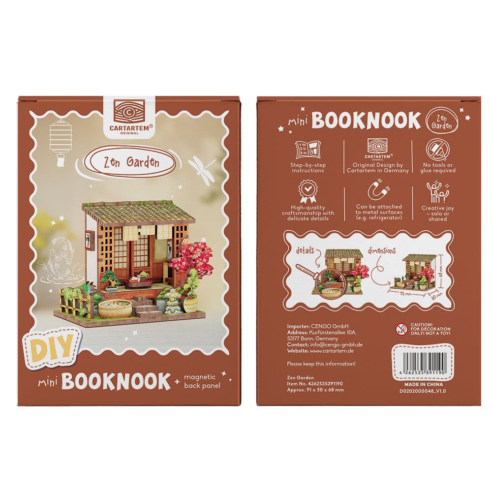 NEW! | Zen Garden | DIY Mini Book Nook