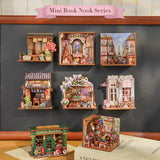 NEW! | Café Macaron | DIY Mini Book Nook