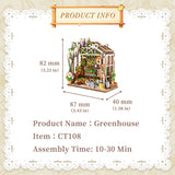 NEW! | Greenhouse | DIY Mini Book Nook