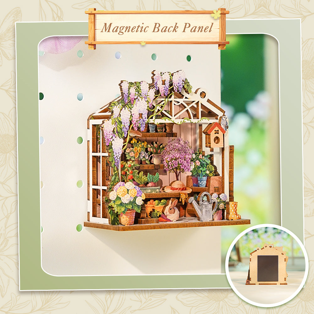 NEW! | Greenhouse | DIY Mini Book Nook