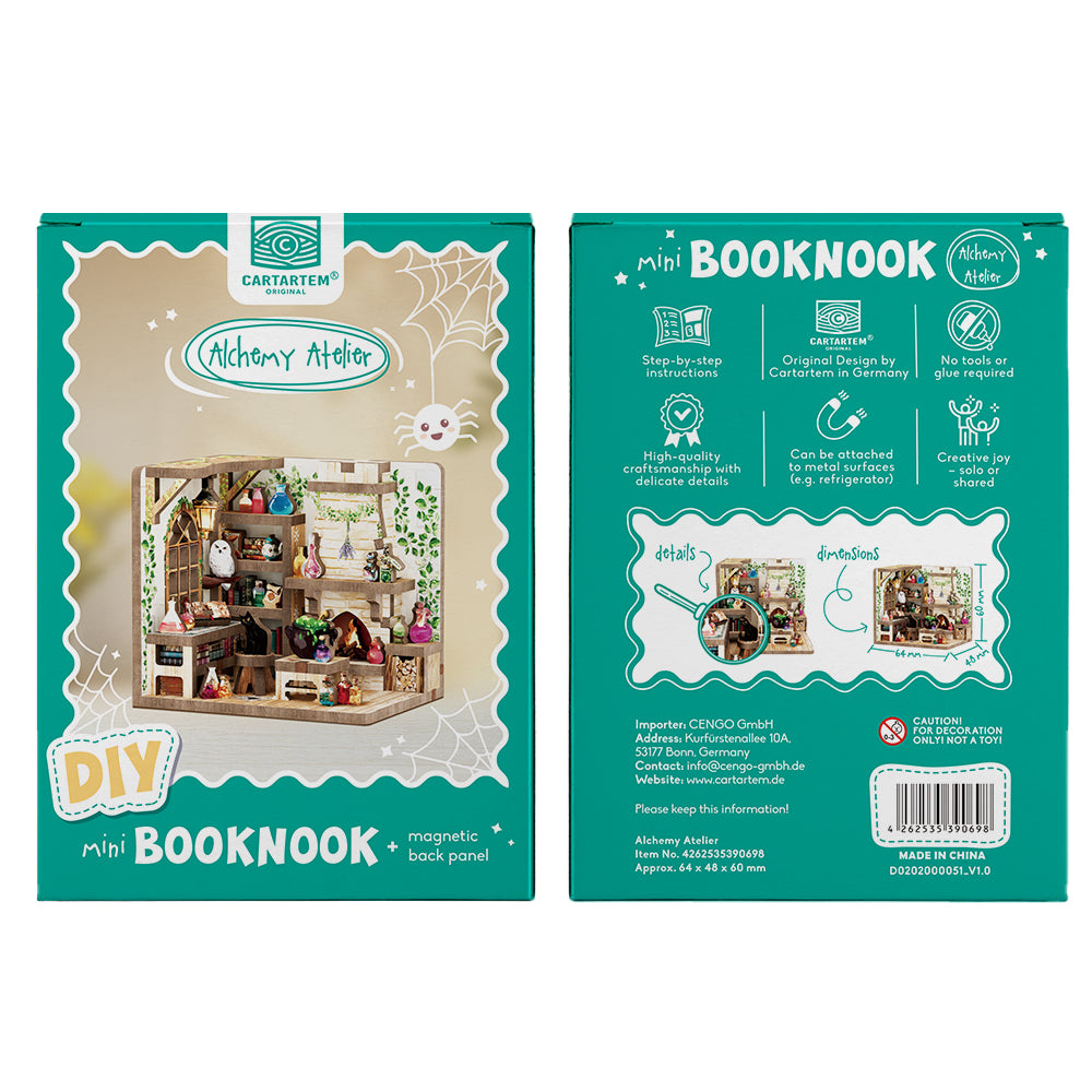NEW! | Alchemy Atelier | DIY Mini Book Nook