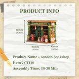 NEW! | London Bookshop | DIY Mini Book Nook