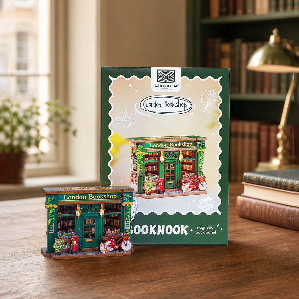 NEW! | London Bookshop | DIY Mini Book Nook