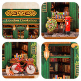 NEW! | London Bookshop | DIY Mini Book Nook