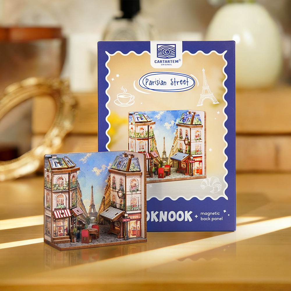 NEW! | Parisian Street | DIY Mini Book Nook
