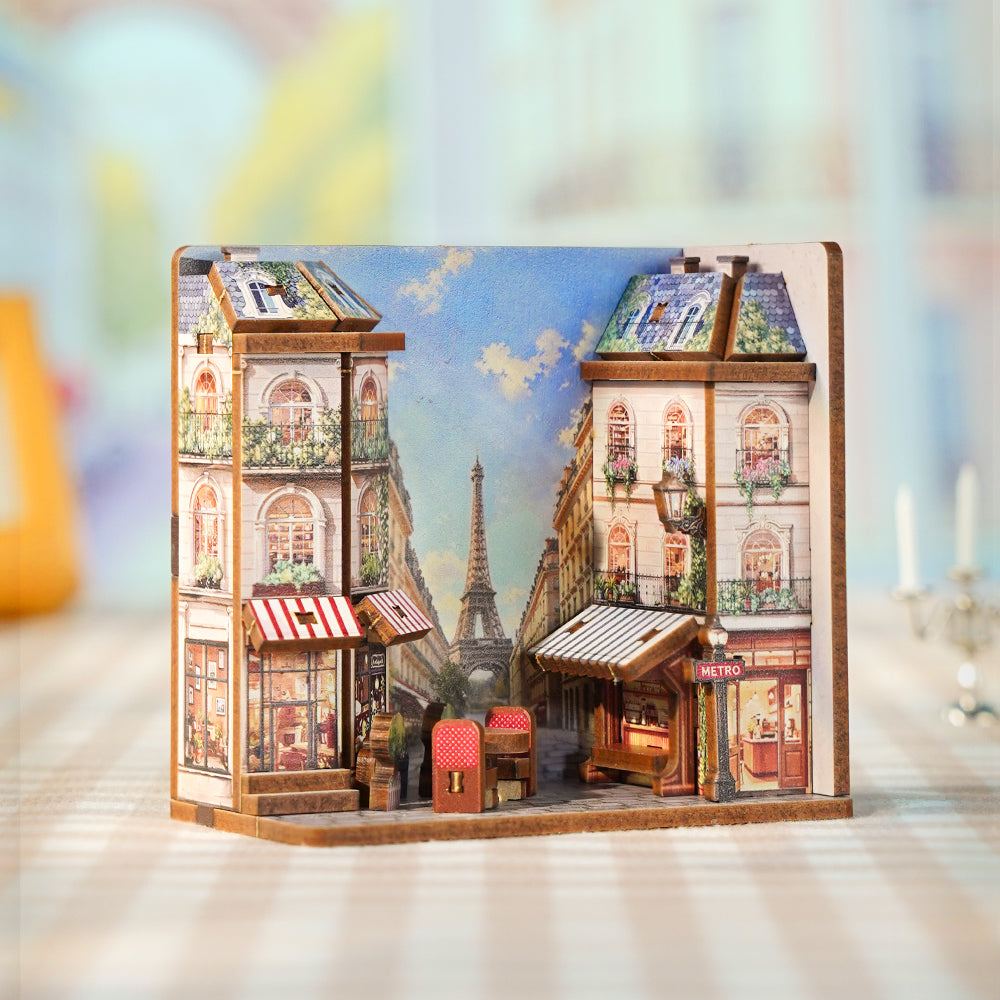 NEW! | Parisian Street | DIY Mini Book Nook