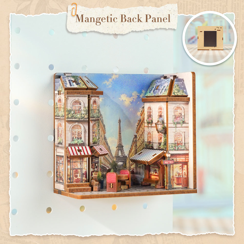 NEW! | Parisian Street | DIY Mini Book Nook