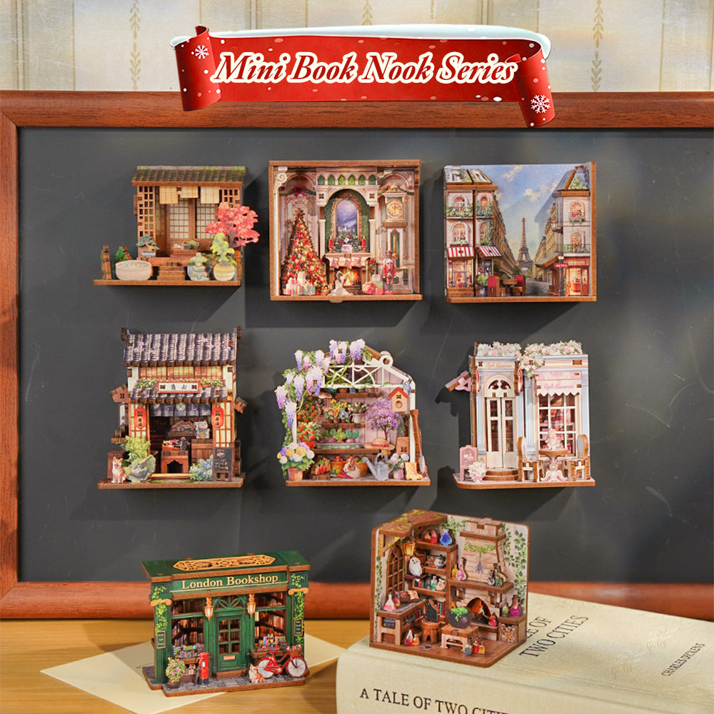 NEW! Christmas Limited | Nutcracker | DIY Mini Book Nook
