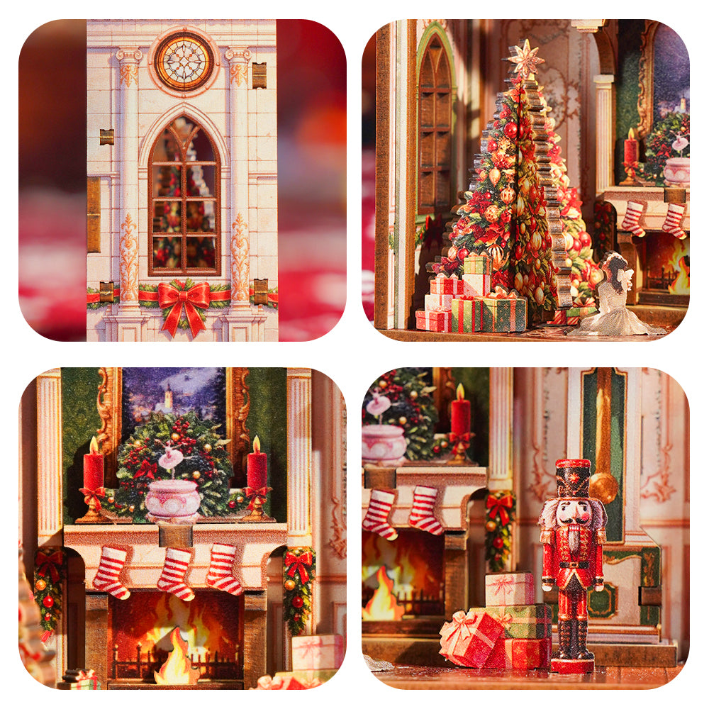 NEW! Christmas Limited | Nutcracker | DIY Mini Book Nook