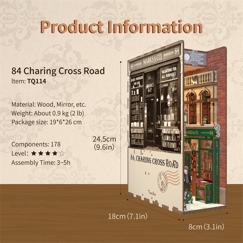 84 Charing Cross Road | Tonecheer