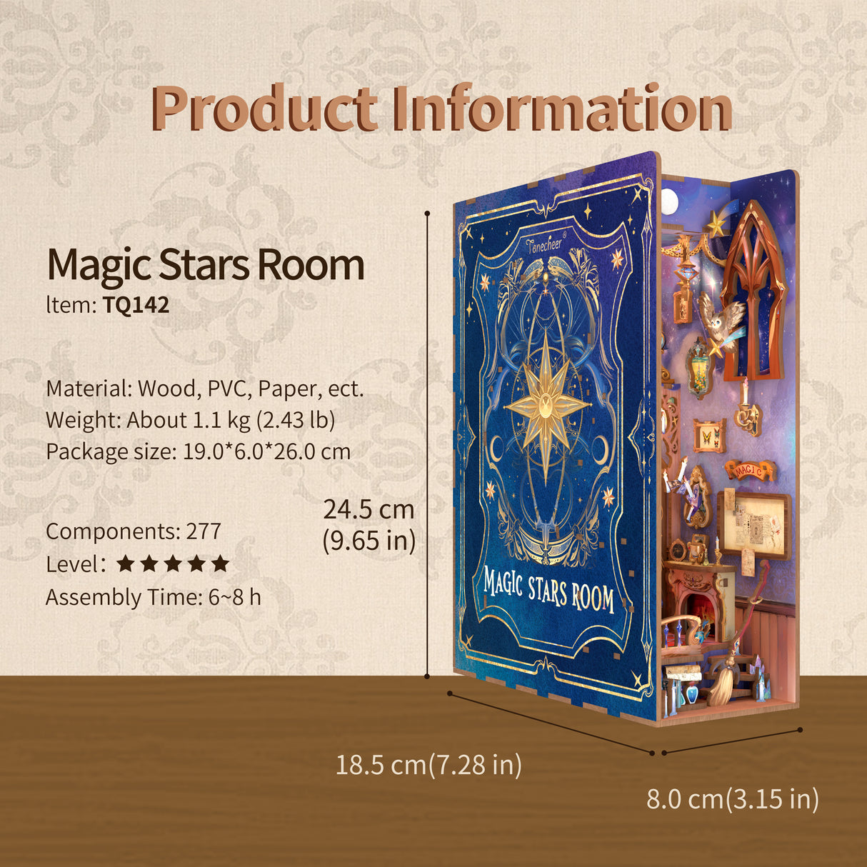 New | Magic Stars Room | Tonecheer