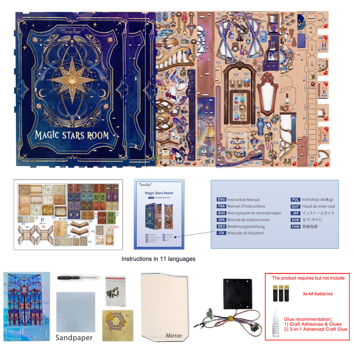 New | Magic Stars Room | Tonecheer