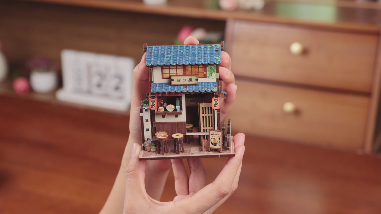 Ramen Shop | DIY Mini Book Nook