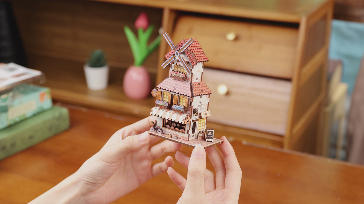 Mill Bakery | DIY Mini Book Nook